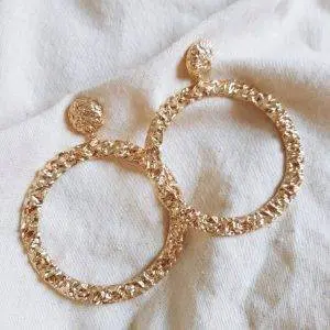 Pendientes Aro maxi gold