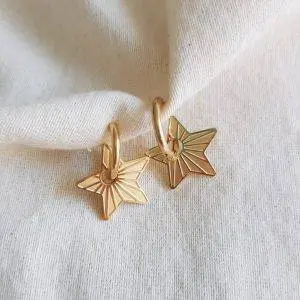 Pendientes star maxi