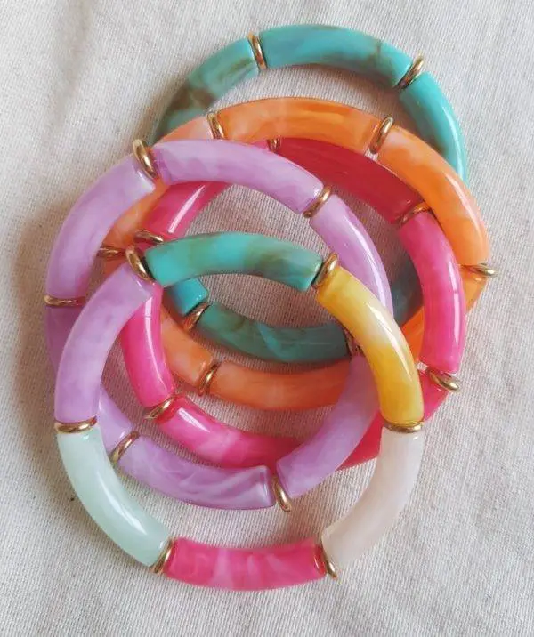 Pulseras nácar summer
