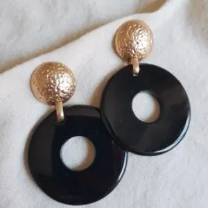 Pendientes aro black