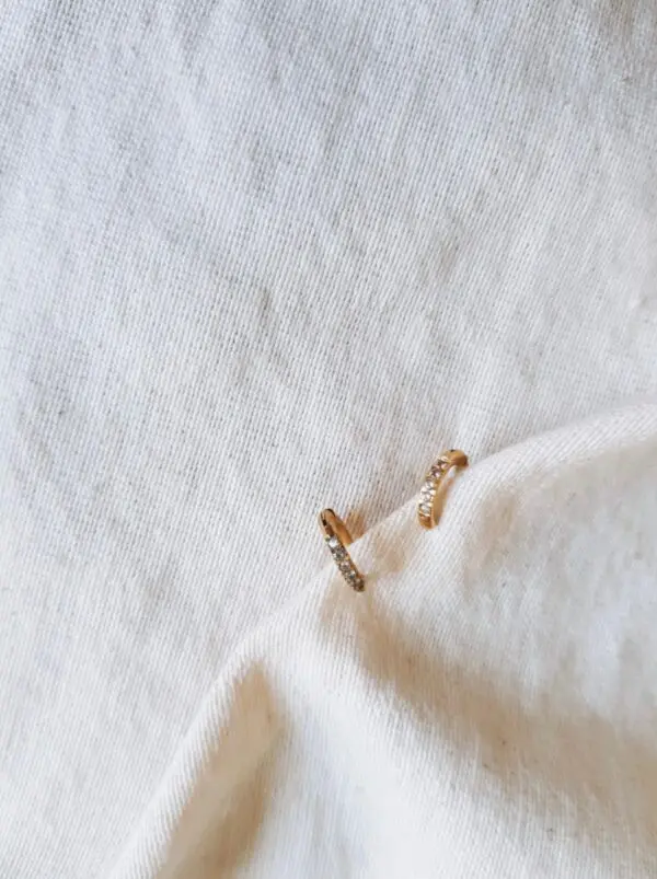 Aritos acero diamonds