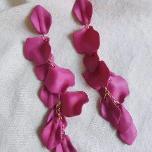 Pendientes Micaela buganvilla