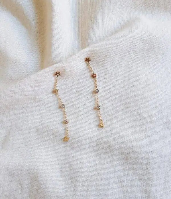 Pendientes estrellas bright