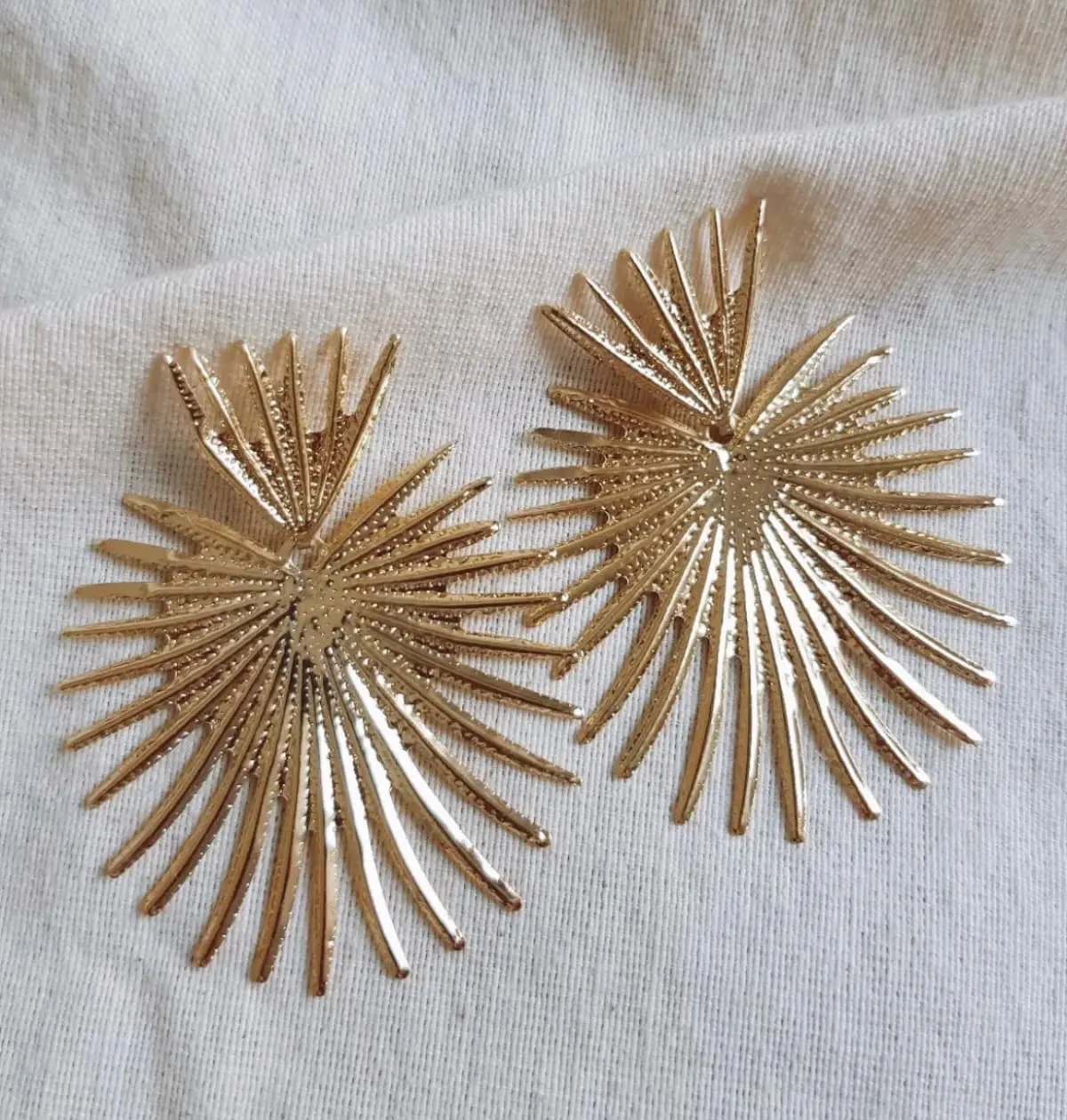 Pendientes gold heart