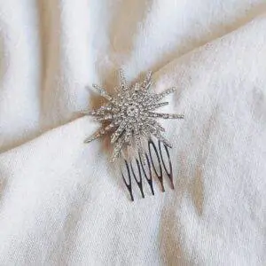 Peinecillo star Diamond plata