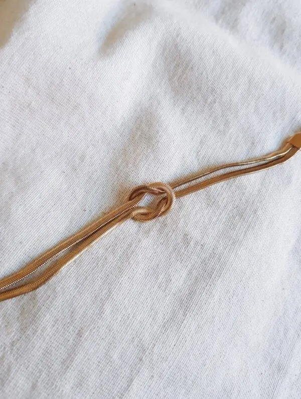 Pulsera boa nudo