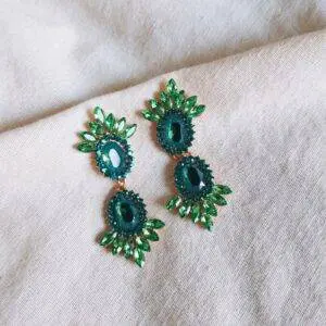 Pendientes dragon green