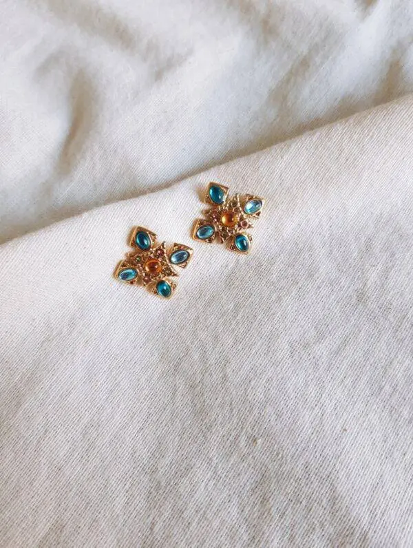 Pendientes Vintage Turquesa