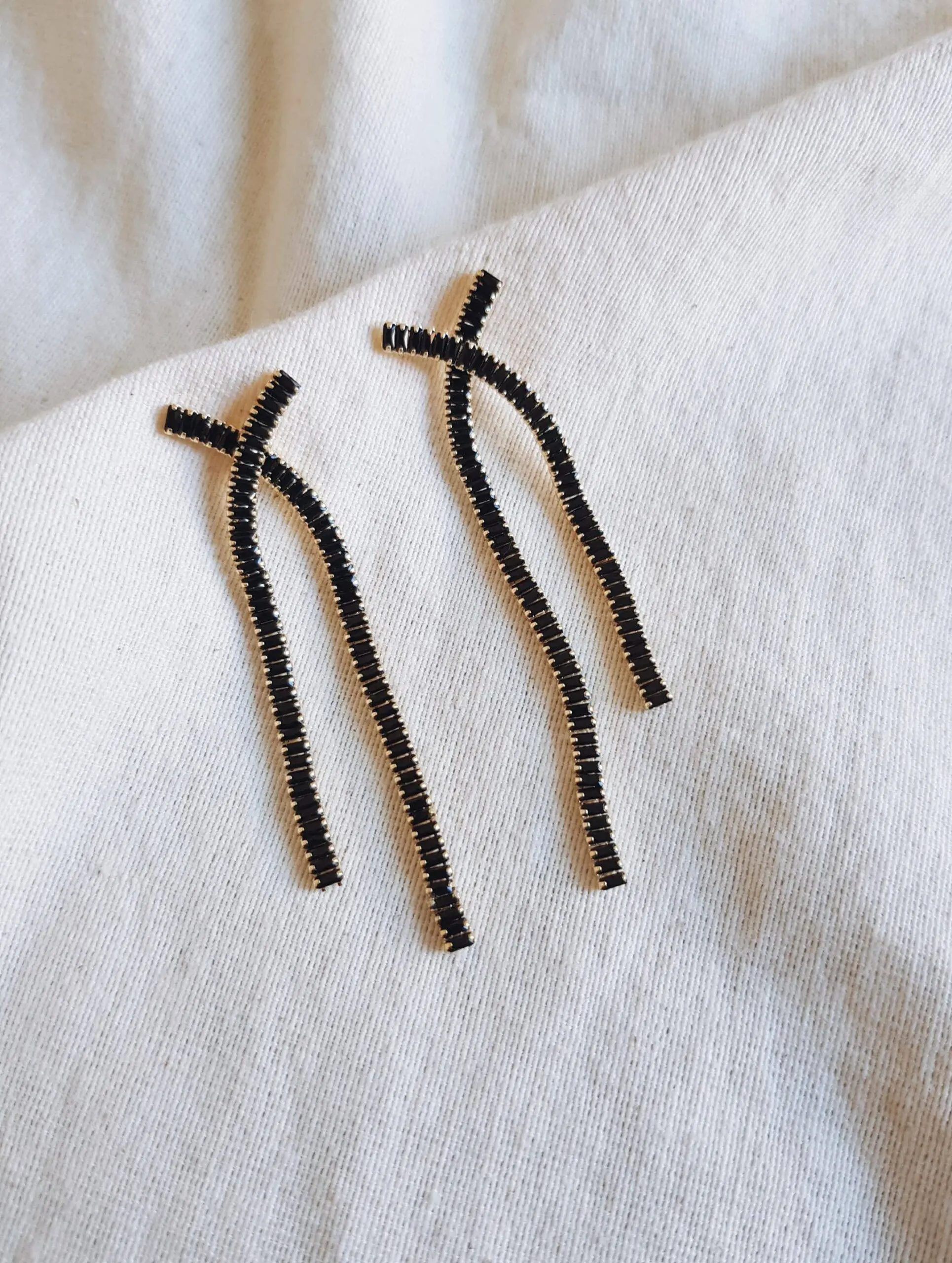 Pendientes Vogana Black