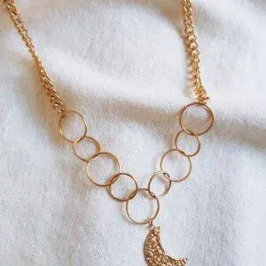 Collar Eslabones luna
