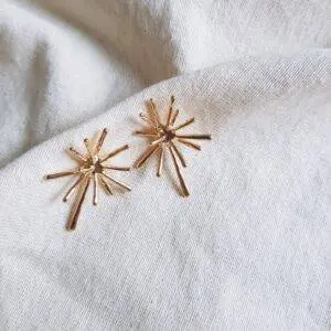 Pendientes destello Golden