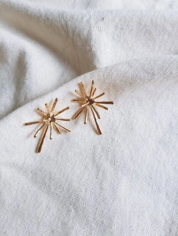 Pendientes destello Golden