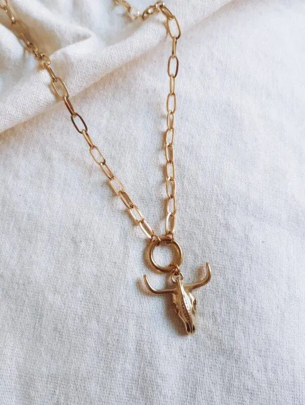Collar bufalo Gold