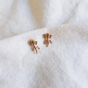 Pendientes mini lagartija