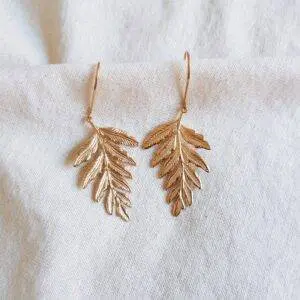 Pendientes Atenea gold