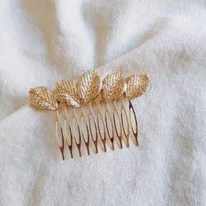 Peinecillo hojitas gold