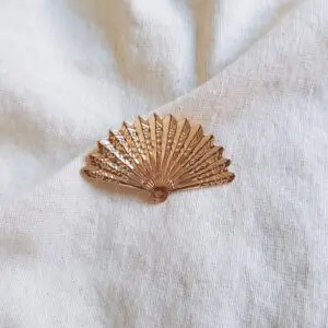 Broche abanico filigrana