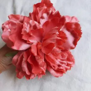 Peonía coral
