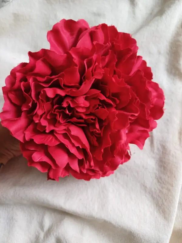 Peonía roja