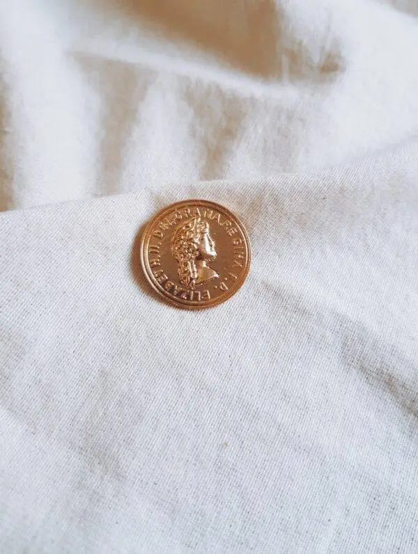 Broche moneda