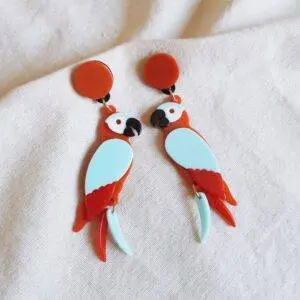Pendientes loritos caldera
