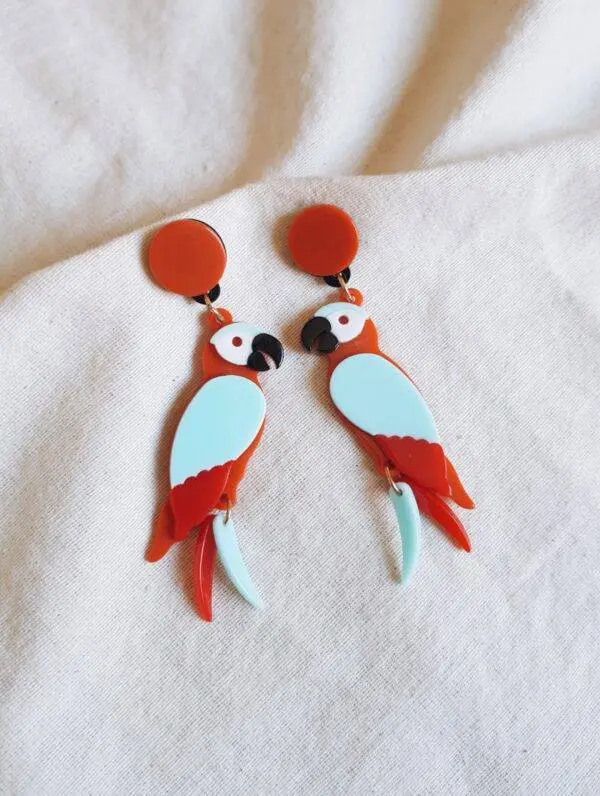 Pendientes loritos caldera