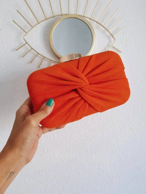 Clutch nudo naranja