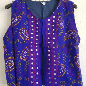 Chaleco Bali azul klein