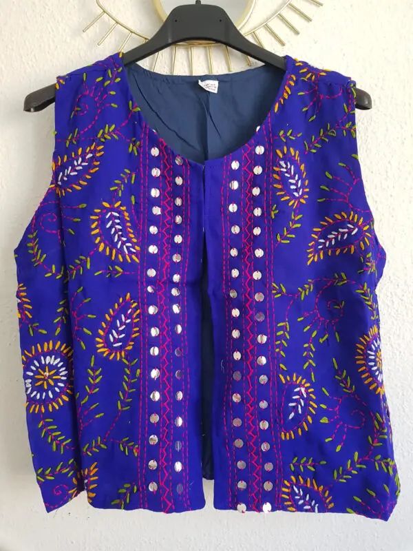 Chaleco Bali azul klein