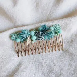 Peinecillo flores verde