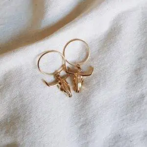 Pendientes aro Bufalo