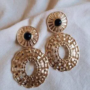 Pendientes Carmena Negro