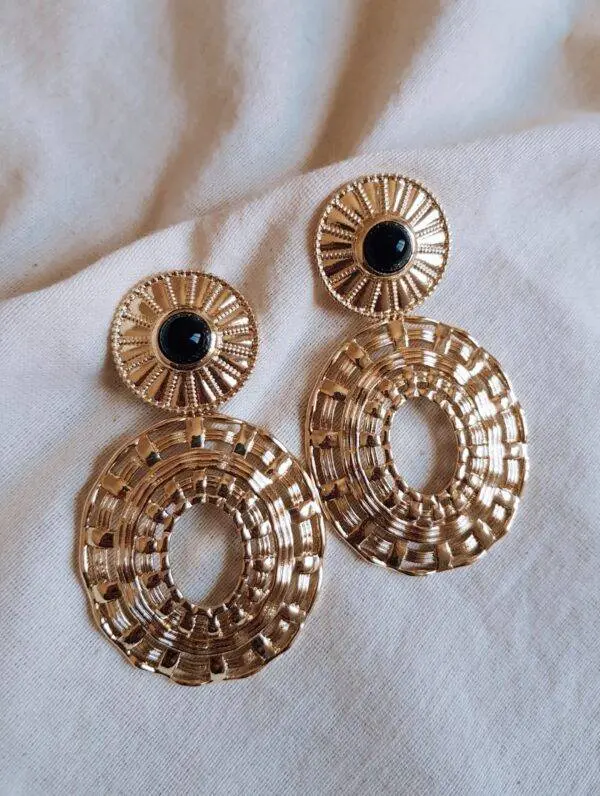 Pendientes Carmena Negro