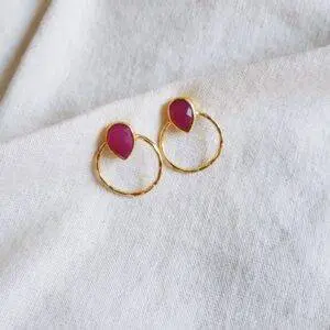 Pendientes dolce buganvilla