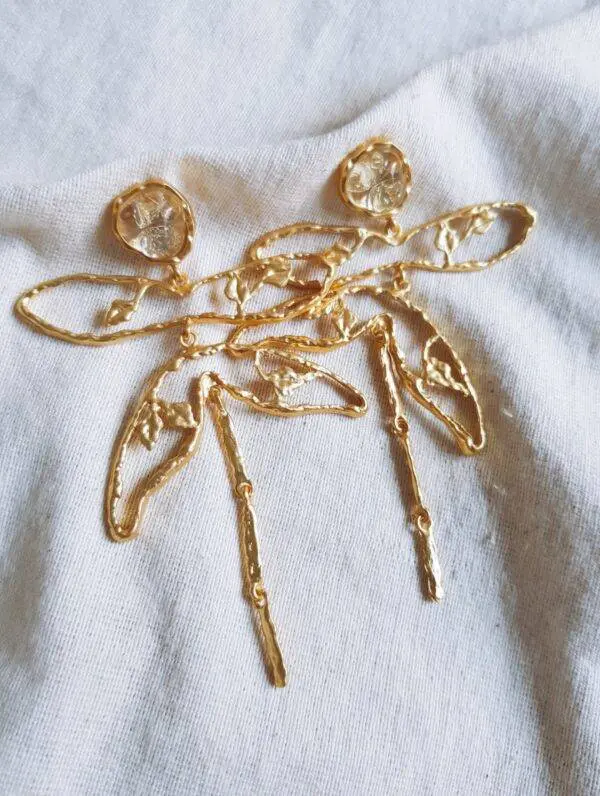 Pendientes libelula maxi