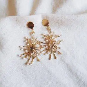 Pendientes mini perlitas