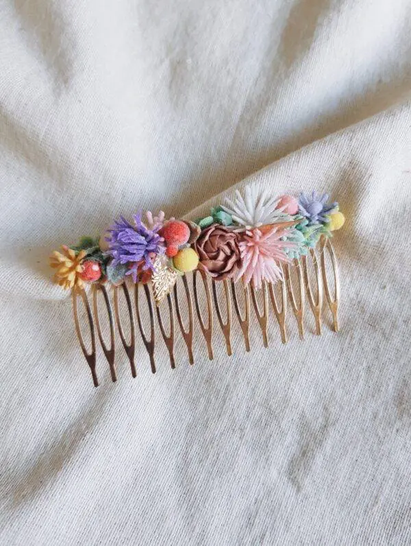 Peinecillo flores multicolor