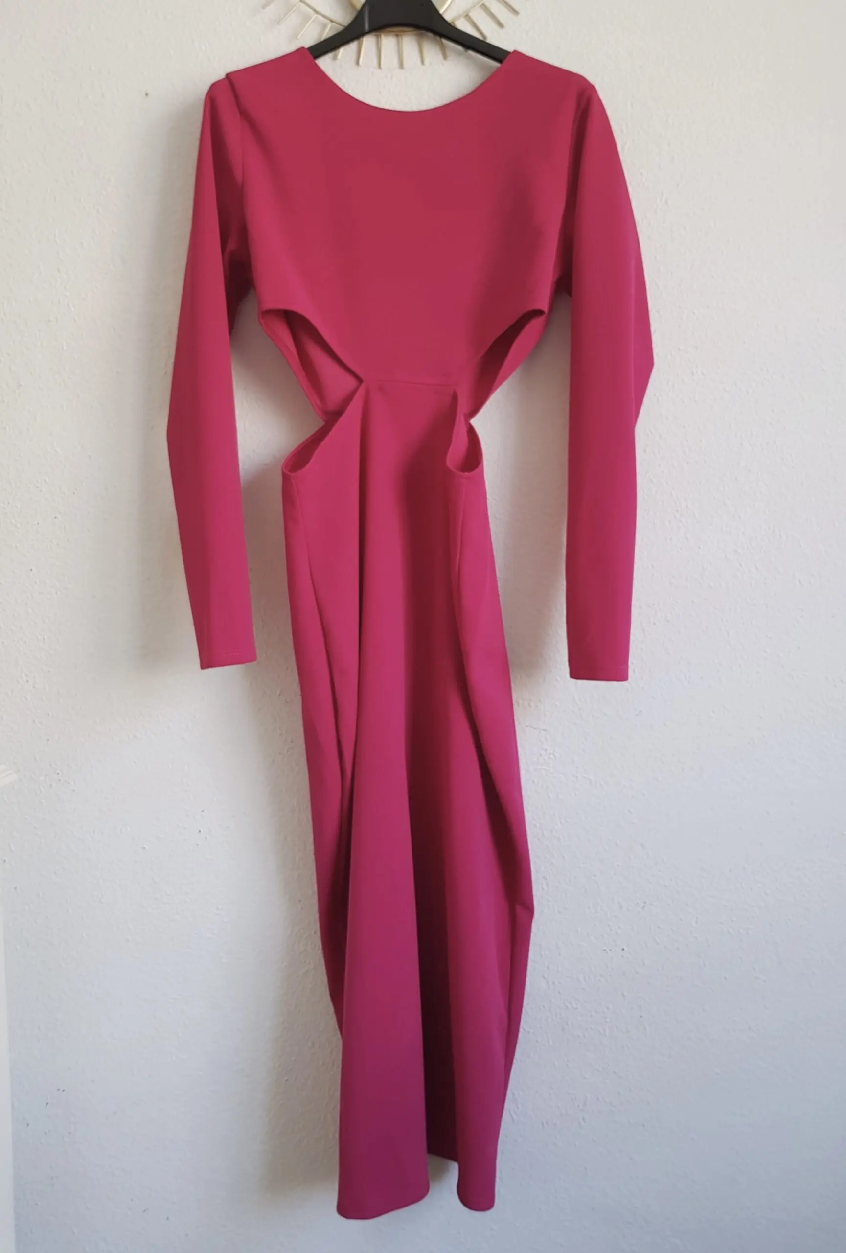 Vestido cut out buganvilla - Imagen 3