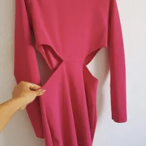 Vestido cut out buganvilla