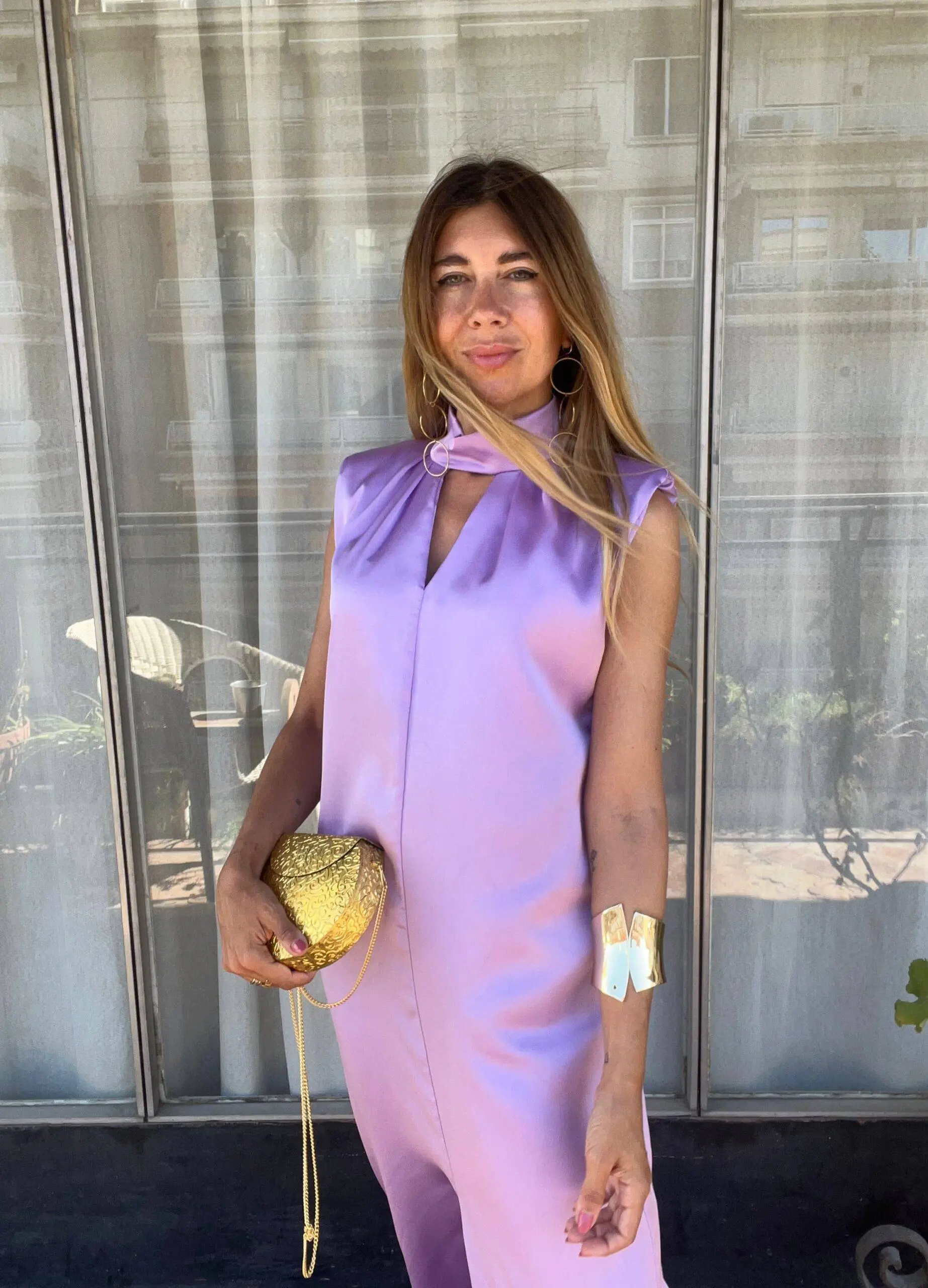 Vestido Africa Malva - Imagen 3