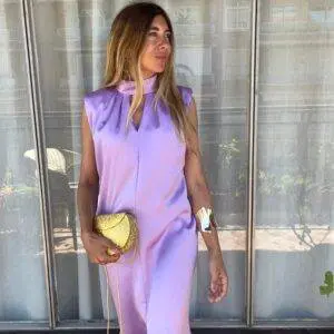 Vestido Africa Malva