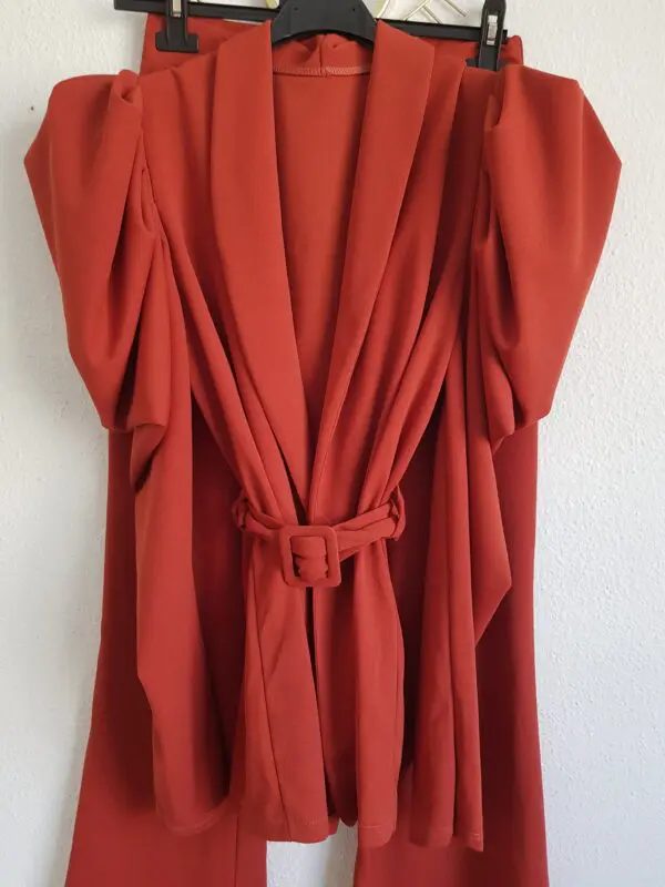 Traje chaqueta teja - Imagen 2