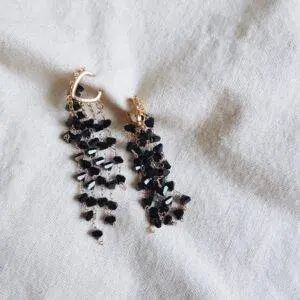 Pendientes cascada black