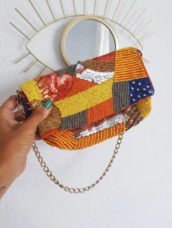 Bolso Indira Orange & Yellow