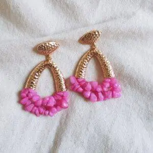 Pendientes gadea pink