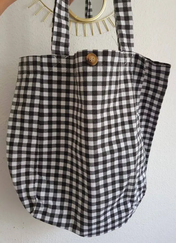 Bolsa Vichy Black