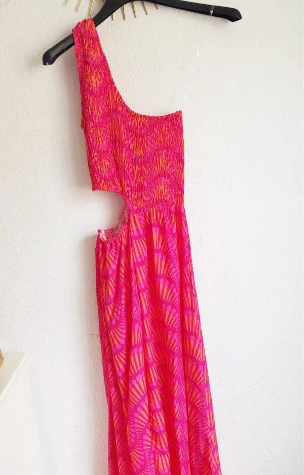 Vestido sea fucsia