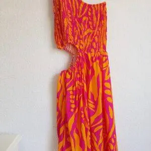 Vestido jungle fucsia
