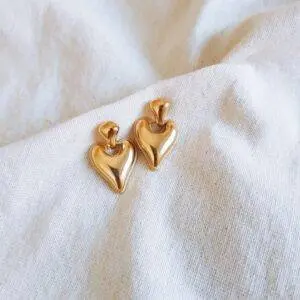 Pendientes Corazon Gross