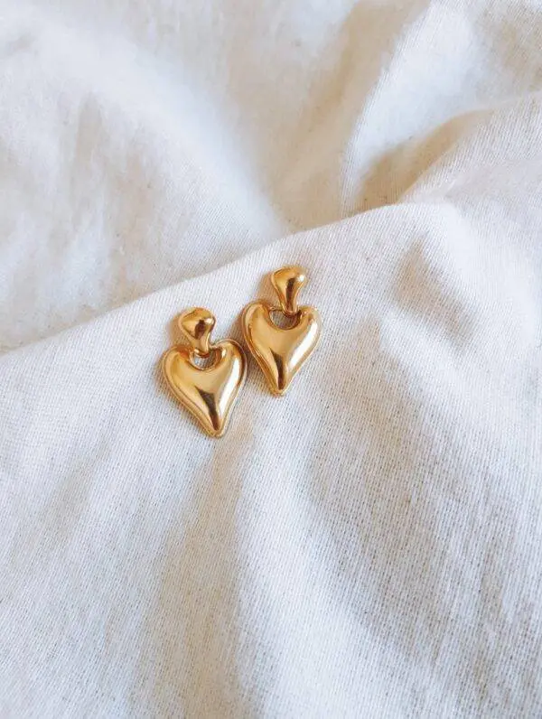Pendientes Corazon Gross